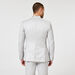Slim Stretch Textured Tailored Jacket, Grey, hi-res